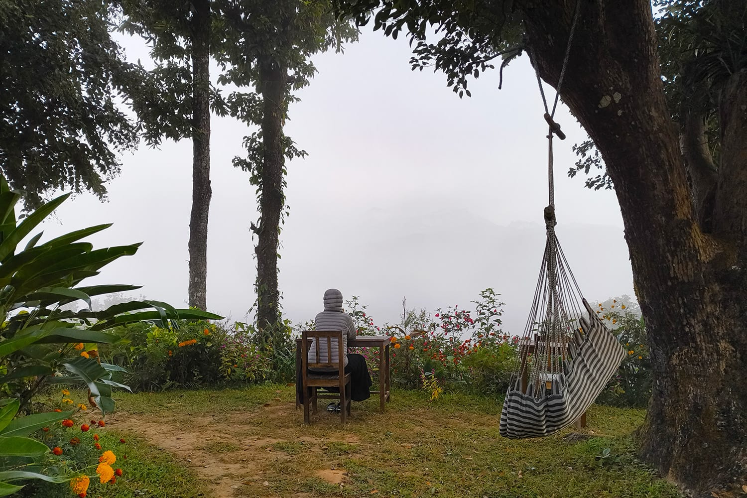 Imagine yourself having breakfast here