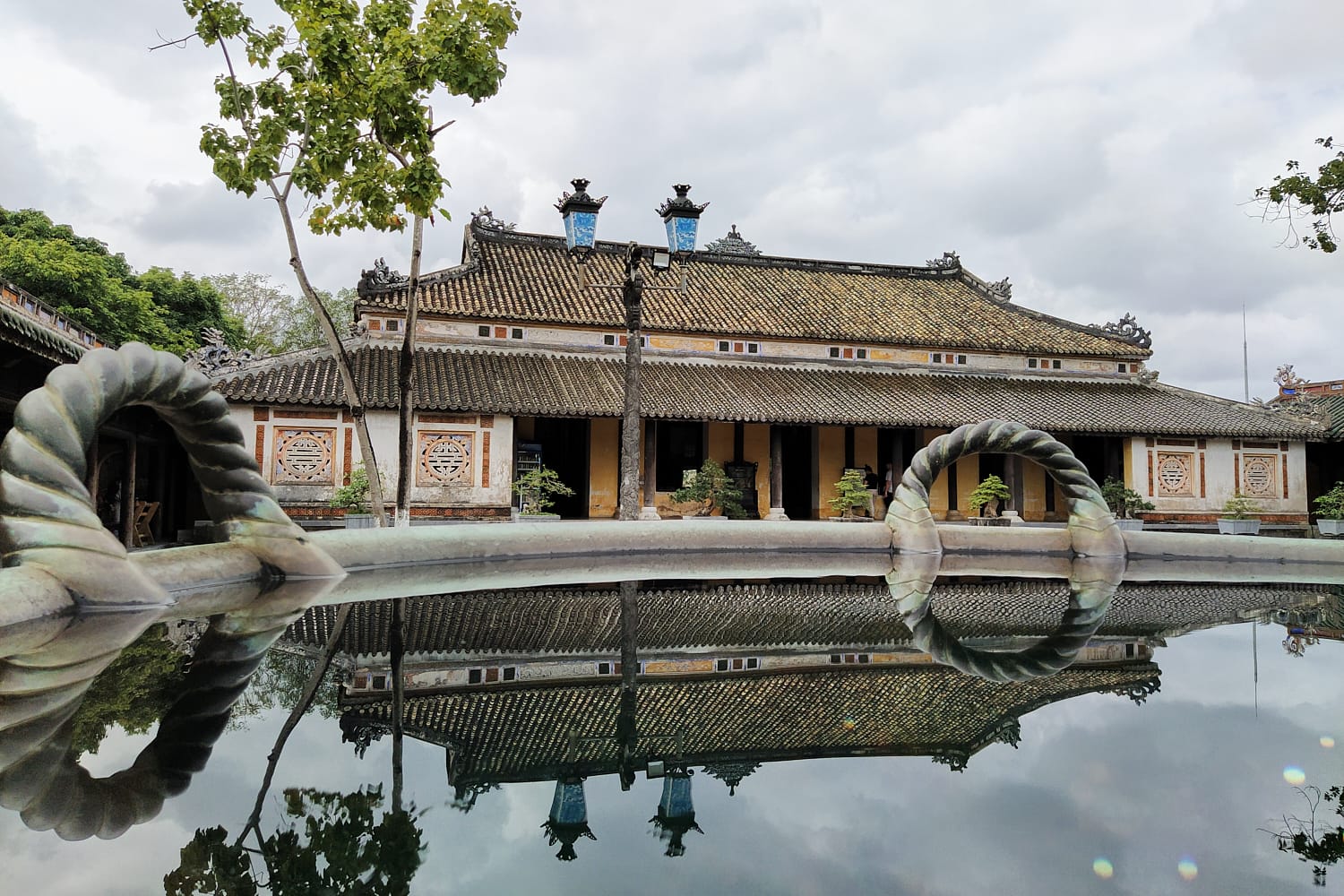 At Hue Historic Citadel