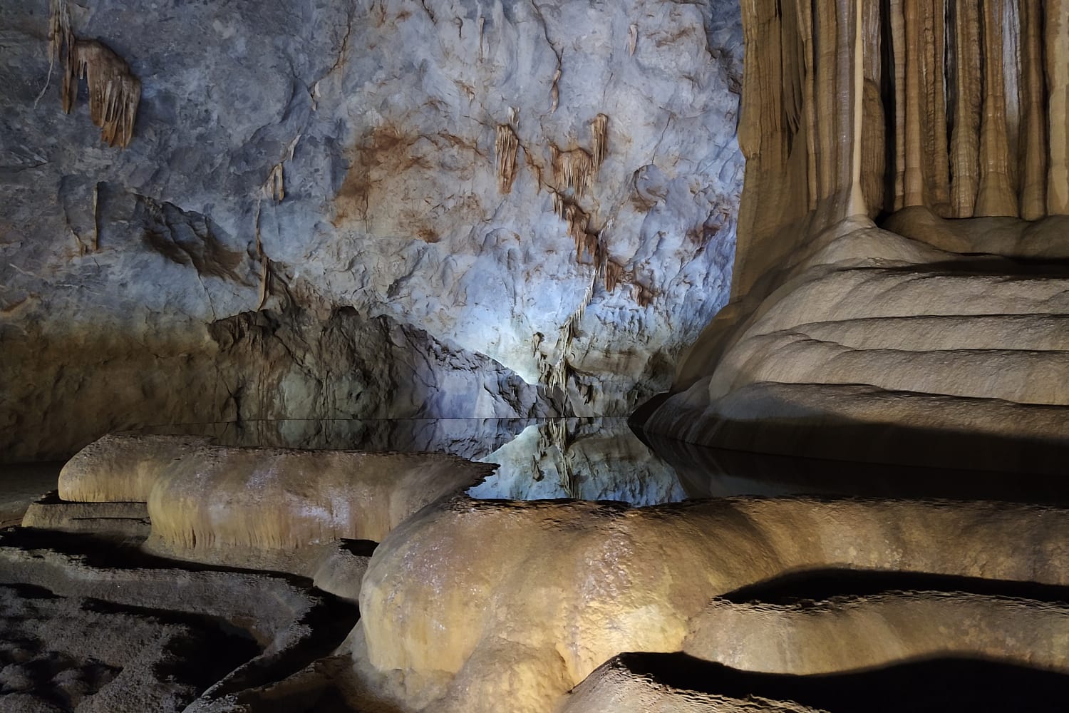 Inside Phong Nha Cave