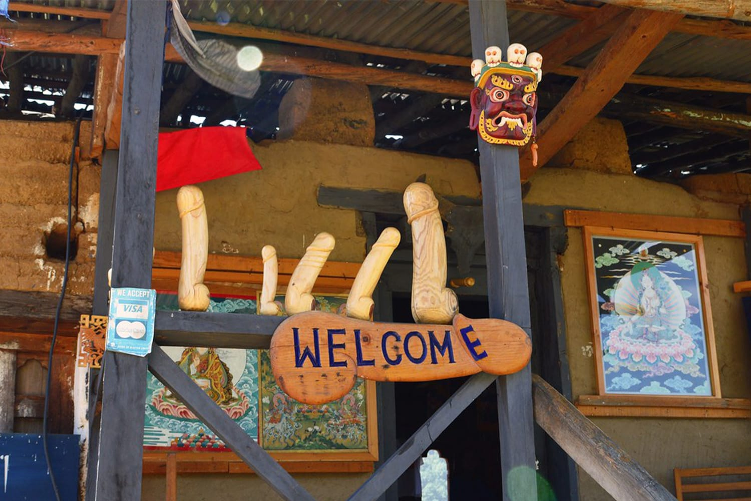 Phallus Symbolism in Bhutan